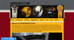 Desktop Screenshot of gopherjerseys.com