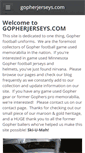 Mobile Screenshot of gopherjerseys.com